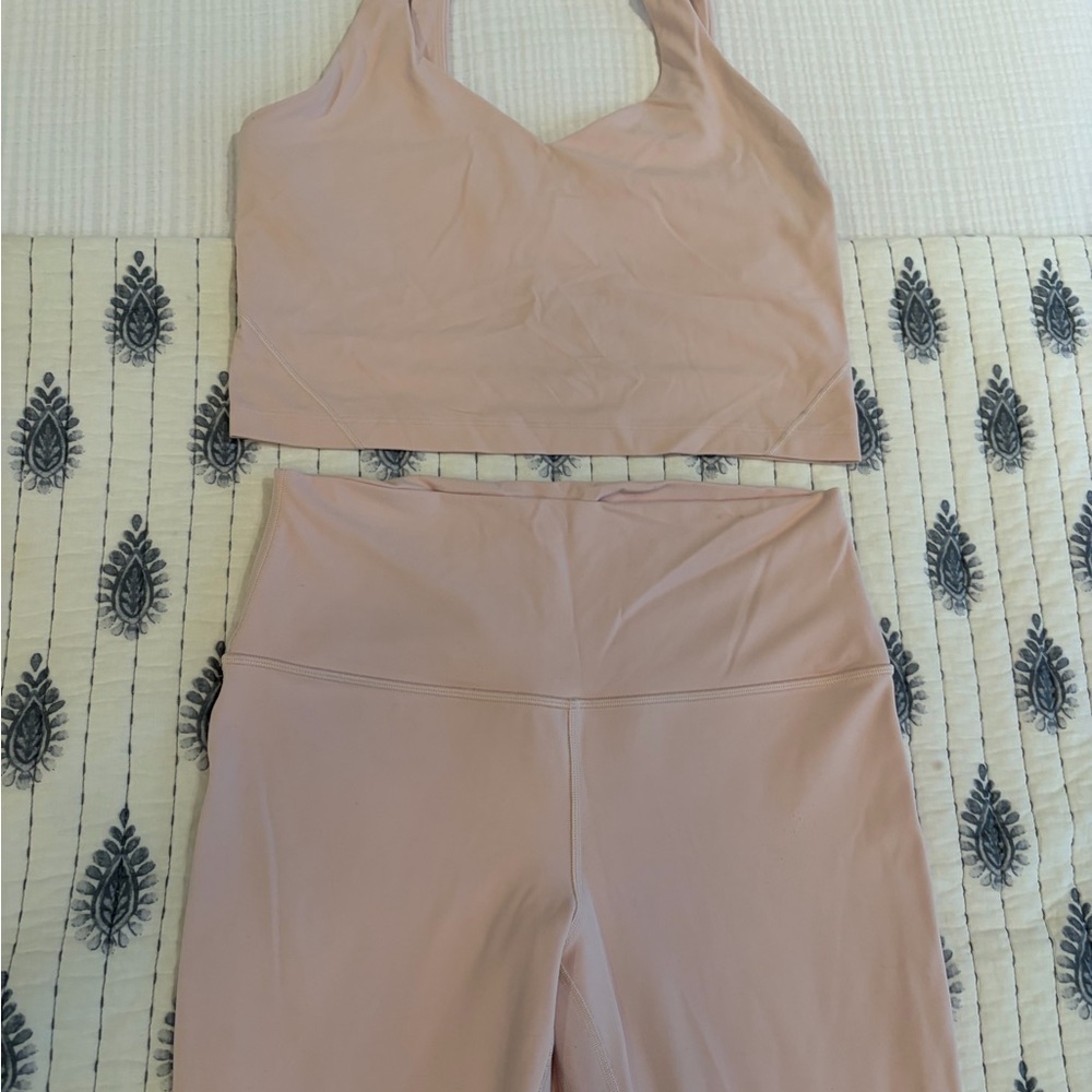 Lululemon Align leggings and bra tank